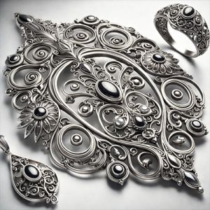 Artisan crafted silver Jewelry